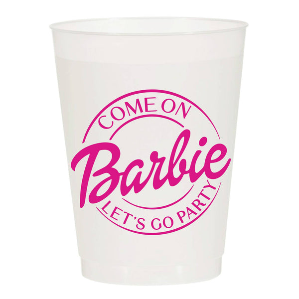 Barbie Let's Go Party Pink Cup