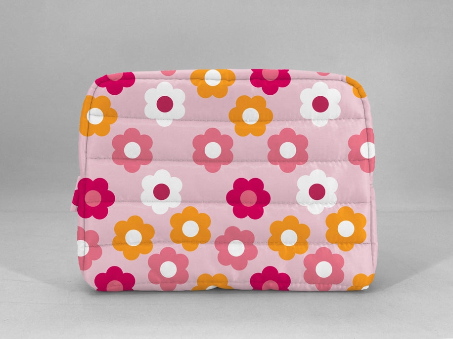 Flower Puffer Bag