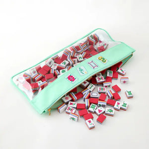 Mint Birdie Tile Bag