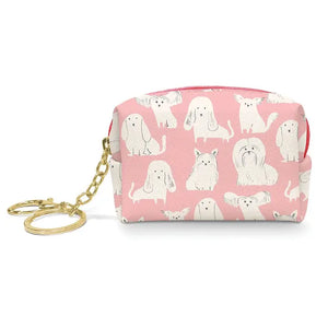 Dogs Key Chain Pouch