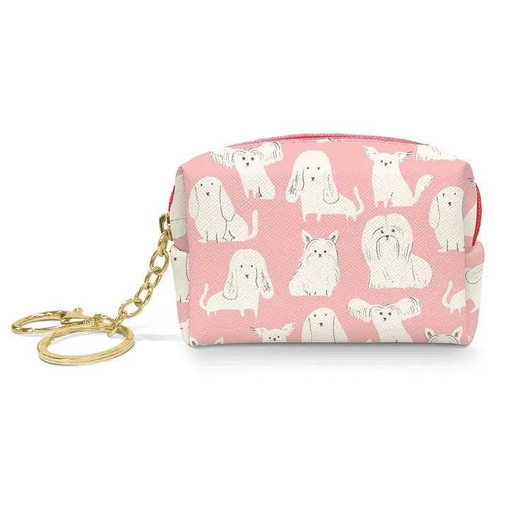 Dogs Key Chain Pouch