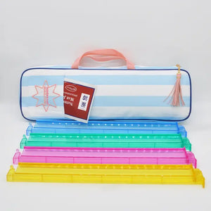 Striped Mahjong Rack Bag