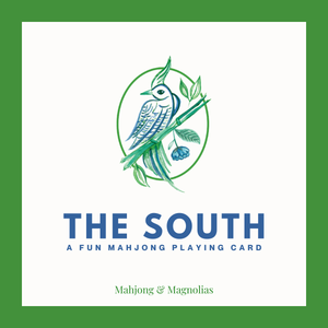 The South: A Fun Mahjong Playing Card