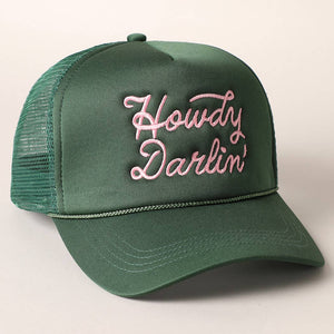 Howdy Darlin' Trucker Cap