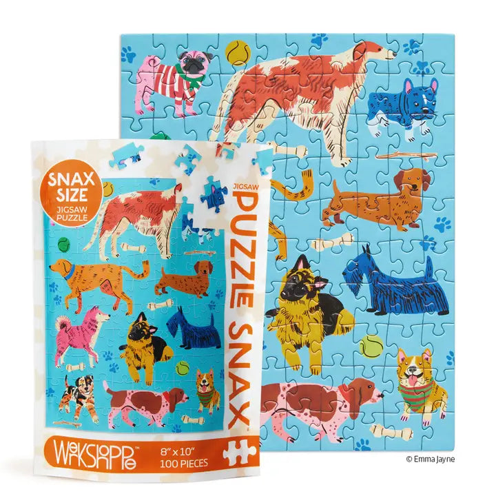 Pooches Playtime Puzzle | 100 Pieces