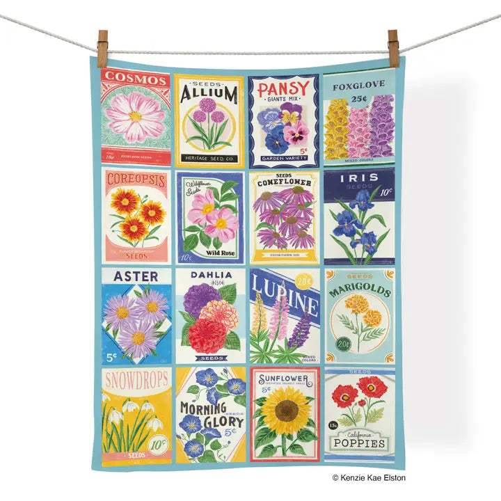 Tea Towel | Seed Packets