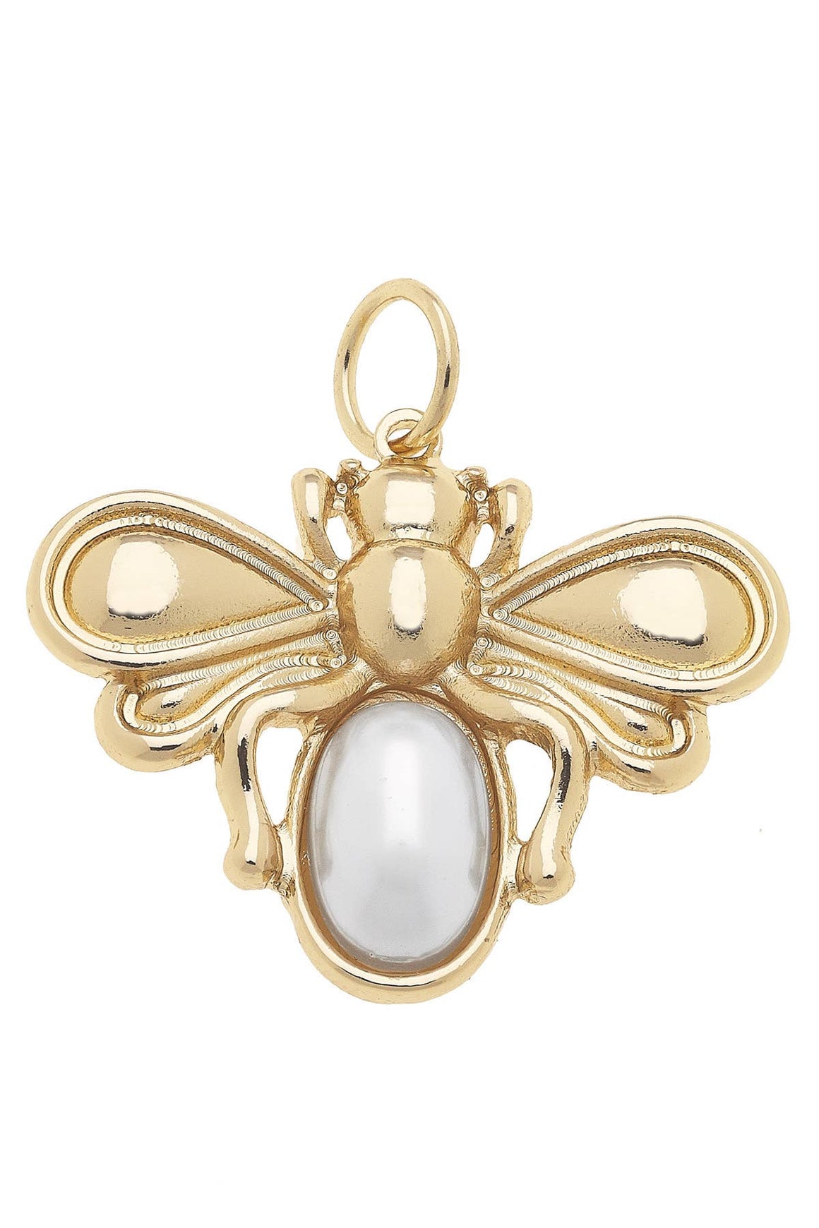 Pearl Bumble Bee Charm