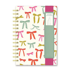 Notebook w/Pen Pocket | Bows