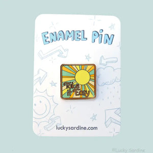 Take it Easy Enamel Pin