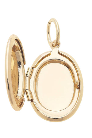 Oval Shaped Locket Charm