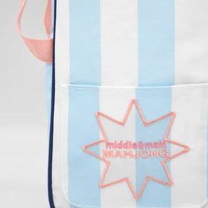 Striped Mahjong Rack Bag