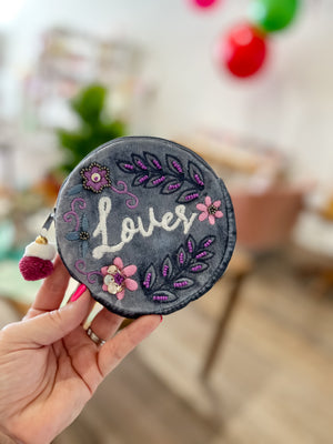 Lover Velvet Pouch