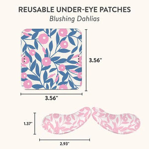 Reusable Under-Eye Patches | Dahlias