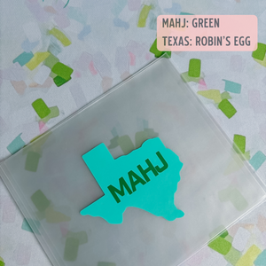 Custom Texas Mahjong Card Cover