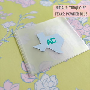 Custom Texas Initial Mahjong Card Cover