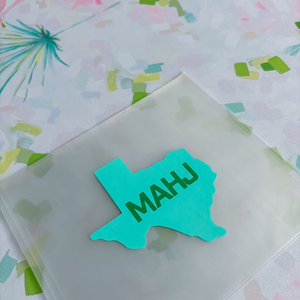 Custom Texas Mahjong Card Cover