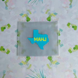 Custom Texas Mahjong Card Cover