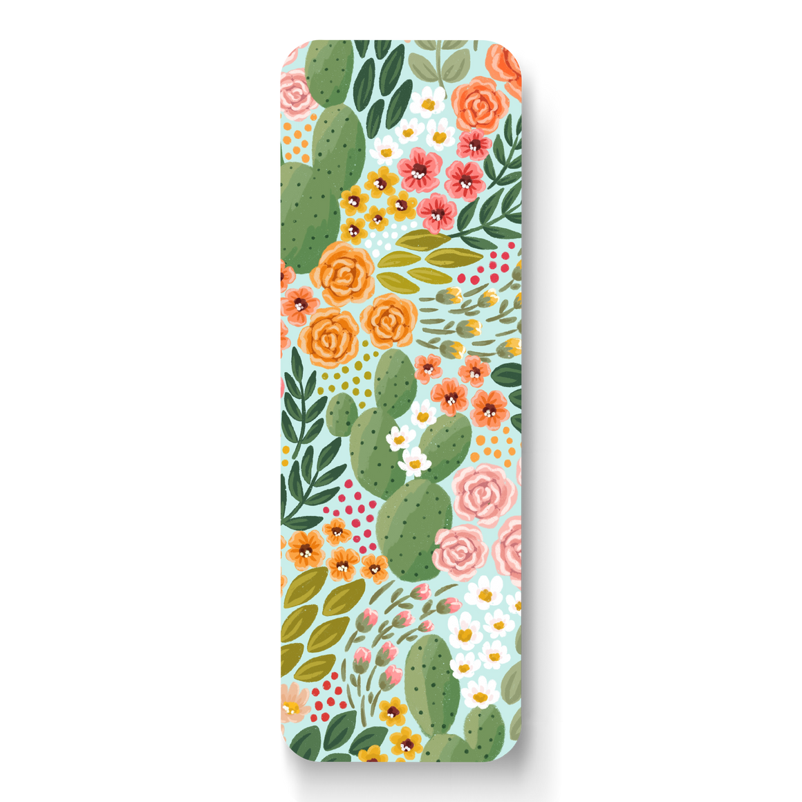 Cactus Blooms Bookmark