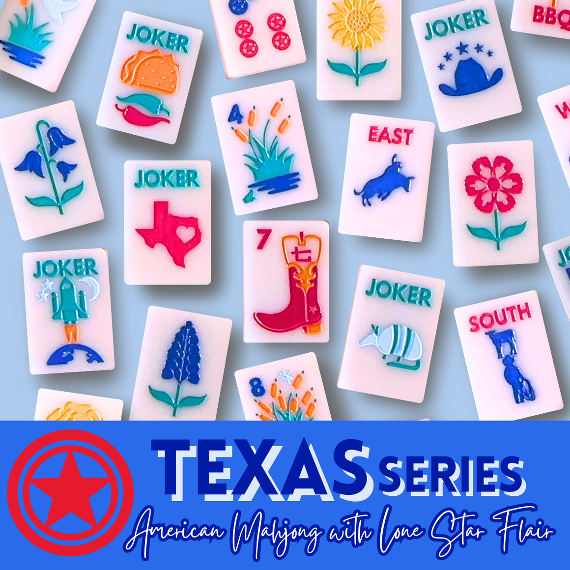 Texas Mahjong Tiles