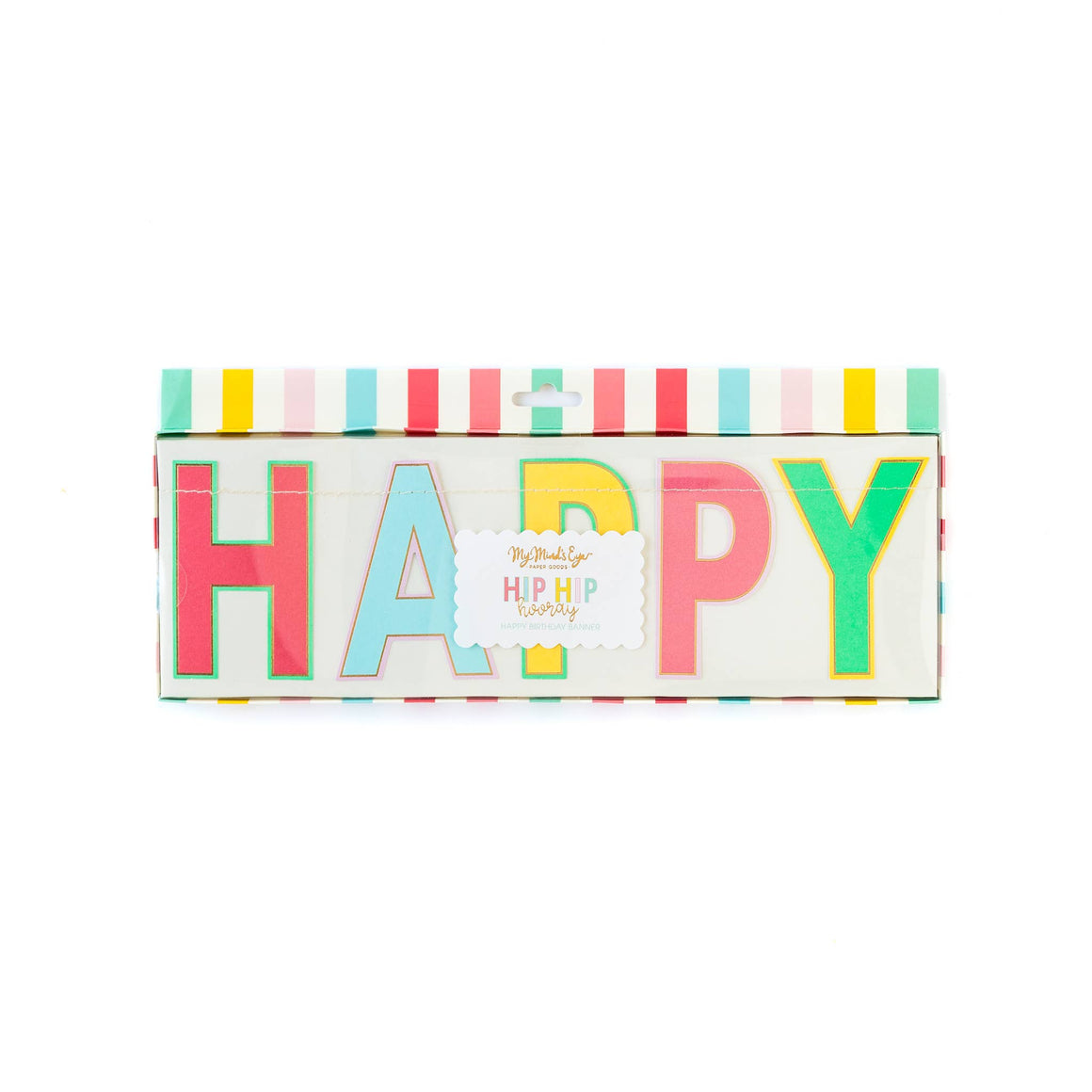 Bright Happy Birthday Banner