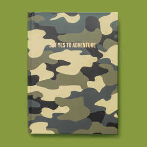 Camouflage Hardcover Notebook