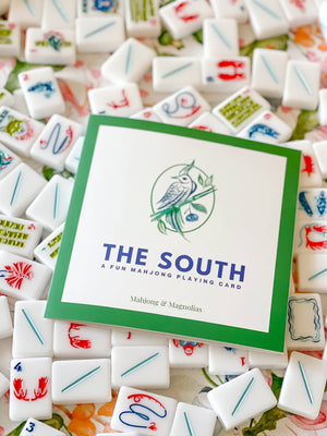 The South: A Fun Mahjong Playing Card