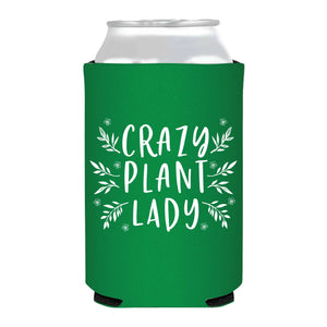 Crazy Plant Lady Can Cooler