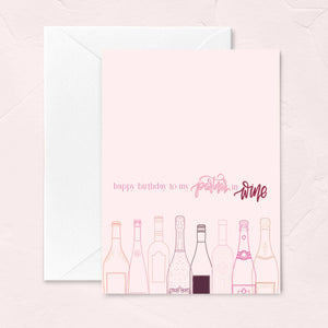 Partner in Wine Card