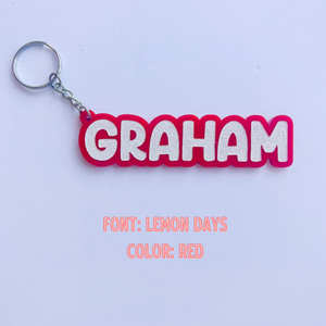 Personalized Keychain