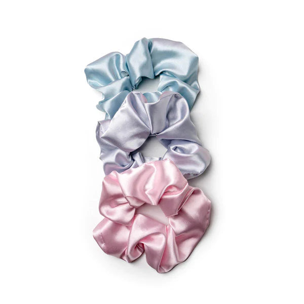 Silk Scrunchies 3 Pack