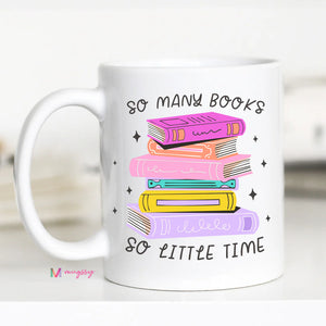 So Many Books Mug