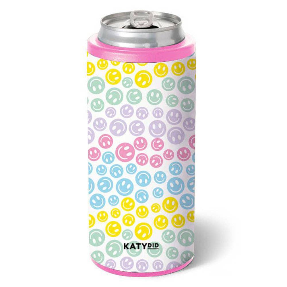 Happy Face Metal Drink Cooler