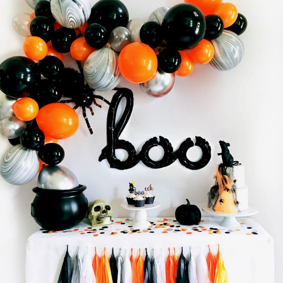 Classic Halloween Balloon Garland Kit