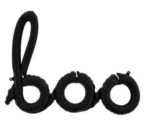 "Boo" Black Halloween Balloon